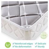 Premium Dual-Sided Baby Crib Mattress and Toddler Mattress - 52" x 27.6" x 5" - Breathable - Firm Soft - Fits Standard Cribs and Toddler Beds