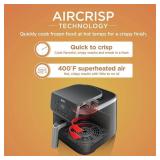 5 qt. Black Stainless Steel Air Fryer Pro with Air Fry Roast Reheat and Dehydrate