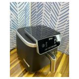 5 qt. Black Stainless Steel Air Fryer Pro with Air Fry Roast Reheat and Dehydrate