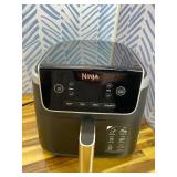 5 qt. Black Stainless Steel Air Fryer Pro with Air Fry Roast Reheat and Dehydrate