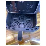 5 qt. Black Stainless Steel Air Fryer Pro with Air Fry Roast Reheat and Dehydrate