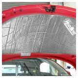 Dynamat Flexible Self Adhesive Sound Deadener Hoodliner, Silver Finish