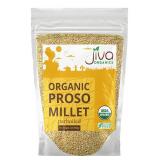 Jiva Organics Proso Millet 2 LB Bag | Whole Grain, Gluten-Free & Organic | High Protein & Fiber-Rich Superfood for Indian Cooking