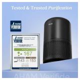 Retails for $105! LEVOIT Air Purifier for Home Allergies Pet Hair in Bedroom, Covers Up to 1073 ft by 56W High Torque Motor, AHAM VERIFIDE, 3-in-1 Filter with HEPA Sleep Mode, Remove Dust Smoke Odor, 