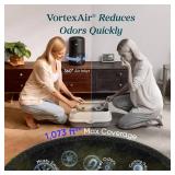 Retails for $105! LEVOIT Air Purifier for Home Allergies Pet Hair in Bedroom, Covers Up to 1073 ft by 56W High Torque Motor, AHAM VERIFIDE, 3-in-1 Filter with HEPA Sleep Mode, Remove Dust Smoke Odor, 