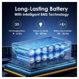 9000W Solar Street Lights Outdoor, Solar Powered LED Light Dusk to Dawn, Long-Lasting, Wide Angle, Motion Sensor & Remote Control, IP67 Waterproof, for Yard, Parking, Outside, 1 Pack