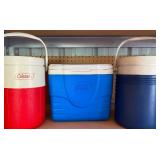 Coleman Water Jugs and Cooler