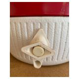 Coleman Water Jug w/ Cup, Red