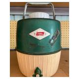 Coleman Water Jug w/ Cup, Green