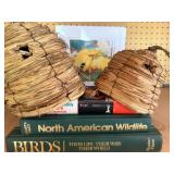 Bird/Wildlife Books, Meadowlark Picture and Bee Skeps (2)