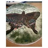 Spain/Mexican Pottery, Butter/Dragonfly Pottery Plate and Coffee Cup