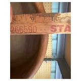 Wood Serving Bowl (approx 10") and (5) Salad Bowls (2 Styles)