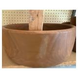 Wood Serving Bowl (approx 10") and (5) Salad Bowls (2 Styles)