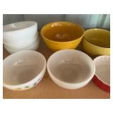 Vintage to New Bowls - Fire-King, Anchor Hocking and More