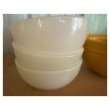 Vintage to New Bowls - Fire-King, Anchor Hocking and More