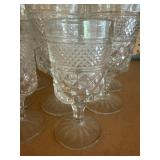 Vintage Anchor Hocking Stemware, 2 Sizes, 8 Total Pieces