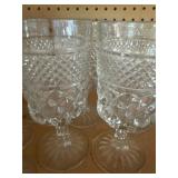 Vintage Anchor Hocking Stemware, 2 Sizes, 8 Total Pieces