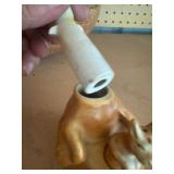 Salt and Pepper Shakers and an Ice Cream Scoop in a Basket, Please Read Description/See Pictures