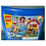 Blue LEGO Plastic Storage, Empty