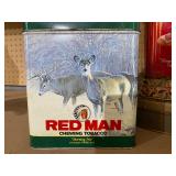 Vintage Tins - Red Man, Ritz Maxwell House and Coffee Cans (2 - No Lids)