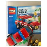 LEGO CITY Kits 60001, 6671, 60177 w/ Booklets