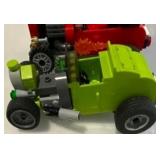 LEGO Red and Green Custom Made Hot Rods