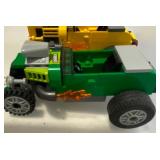 LEGO Yellow and Green Custom Made Hot Rods
