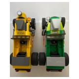 LEGO Yellow and Green Custom Made Hot Rods