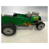 LEGO Yellow and Green Custom Made Hot Rods