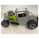 LEGO Gray and Blue Custom Made Hot Rods