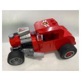 LEGO Yellow and Red Custom Made Hot Rods