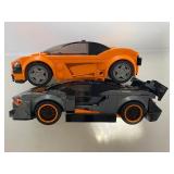 LEGO SPEED CHAMPIONS Kits 75892 Gray/Orange McLaren and 75880 Orange McLaren