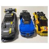 LEGO Kits 75877 Mercedes AMG, 75878 Blue Bugatti and Rally Car Expedite 14