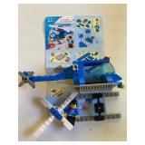 MEGA BLOKS Pirate Skull, ZURU MAX Snacks Still Sealed - (Hot Dog) and Helicopter/Pieces