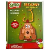 Brickcraft Building Block Ornament Sets, Grinch (2) and Max (2), All 4 Packages are Sealed