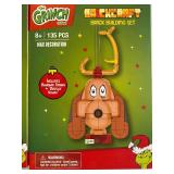 Brickcraft Building Block Ornament Sets, Grinch (2) and Max (2), All 4 Packages are Sealed