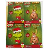 Brickcraft Building Block Ornament Sets, Grinch (2) and Max (2), All 4 Packages are Sealed