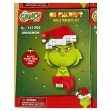 Brickcraft Building Block Ornament Sets, Grinch (2) and Max (2), All 4 Packages are Sealed