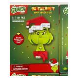 Brickcraft Building Block Ornament Sets, Grinch (4), All 4 Packages are Sealed