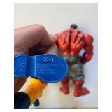 Wolverine - 2013, Approx 12" and Red Hulk - Approx 10"