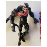 Scorpion - 2008(?) Approx 7" and Iron Man - 2005 Approx 6"