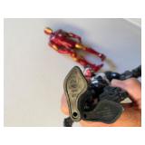 Scorpion - 2008(?) Approx 7" and Iron Man - 2005 Approx 6"