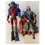 Scuba Gear Spider-Man and Lord of the Rings Aragorn