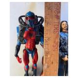 Scuba Gear Spider-Man and Lord of the Rings Aragorn