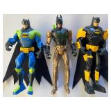 Batman Figurines (3) - Approx 6"