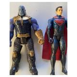Thanos (2017) and Superman (2016), Both Approx 12"