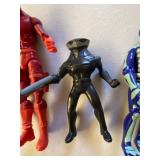 Daredevil, Black Manta, Scooby Doo Skeleton and Vintage Alligator, Please See Pictures for More Details