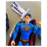 Superman and Batman Action Figures, (3) EACH, Please See Pictures
