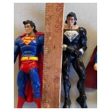 Superman and Batman Action Figures, (3) EACH, Please See Pictures