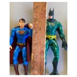 Superman and Batman Action Figures, (3) EACH, Please See Pictures